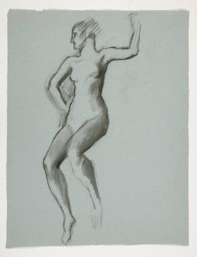 Study for figure of 4 pm by Edwin Austin Abbey