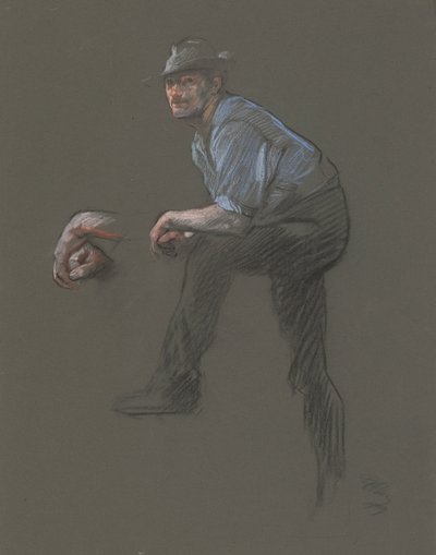 Study for the Figure of a Laborer by Edwin Austin Abbey