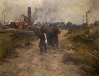 Evening in the Black Country by Edwin Butler Bayliss