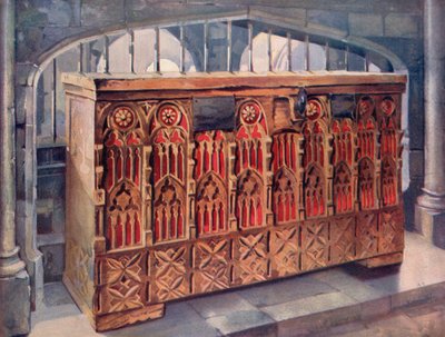 Fourteenth-Century Buttressed Coffer by Edwin John Foley
