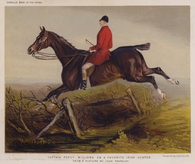 Captain Percy Williams on a Favorite Irish Hunter by Edwin Noble