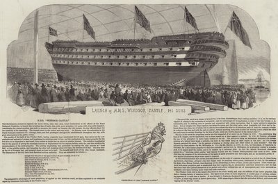 HMS Windsor Castle by Edwin Weedon