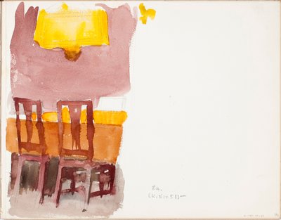 Interior from Suviranta, page from Järnefelt