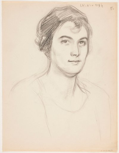 Portrait of a Woman by Eero Järnefelt