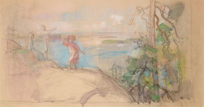 Sarvikallio, Sketch by Eero Järnefelt