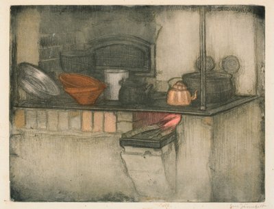 Stove at the Wasenius House II by Eero Järnefelt