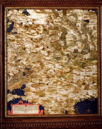 Moscow Region Map by Egnazio Danti by Egnazio Danti