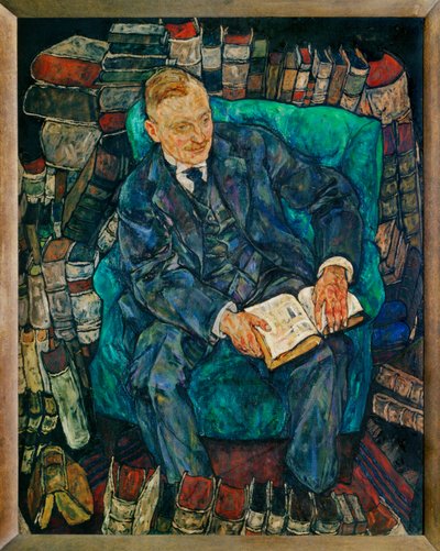 Portrait of Dr. Hugo Koller by Egon Schiele