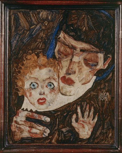 Mother and Child II by Egon Schiele