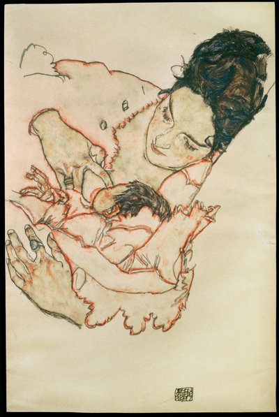 Nursing Mother by Egon Schiele