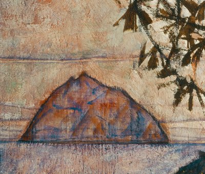 Sinking Sun by Egon Schiele