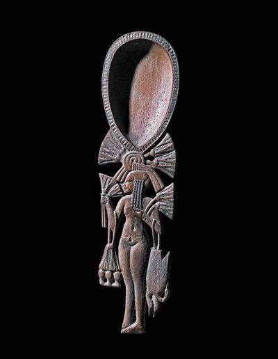 Spoon for holding face cream by Egyptian 18th Dynasty