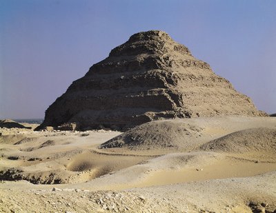 Step pyramid of King Djoser, Old Kingdom by Egyptian 3rd Dynasty