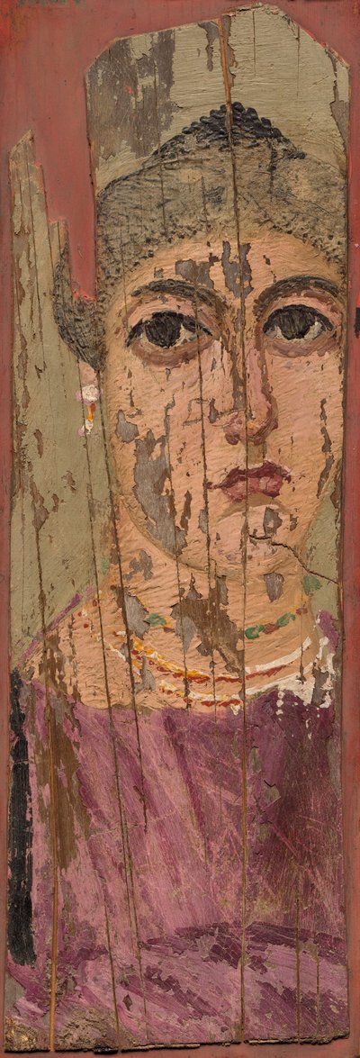 Portrait of a Woman, 2nd Century by Egyptian School