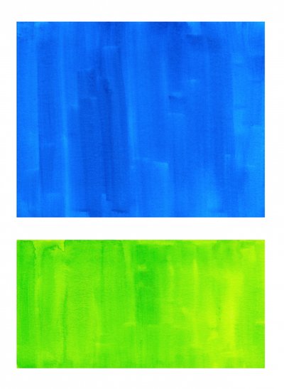 Blue Green Abstracts by Ejaaz Haniff