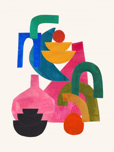 Colorful Abstract Shapes by Ejaaz Haniff