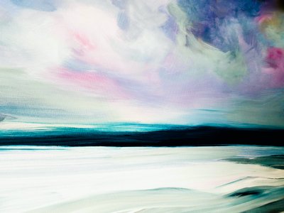 Dreamy Pastel Seascape by Ejaaz Haniff