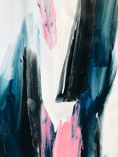 Dynamic Abstract Strokes by Ejaaz Haniff