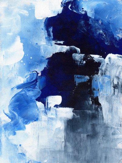 Fluid Blue Movement by Ejaaz Haniff
