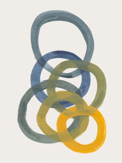 Organic Overlapping Circles by Ejaaz Haniff
