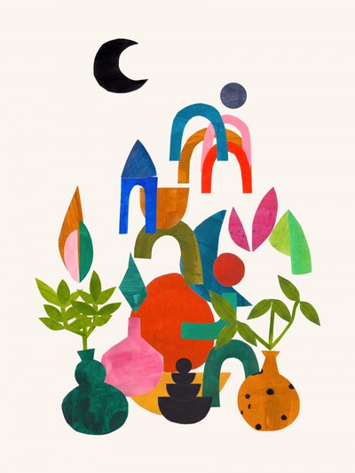 Playful Abstract Botanicals by Ejaaz Haniff