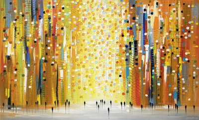 Abstract City Walk by Ekaterina Ermilkina