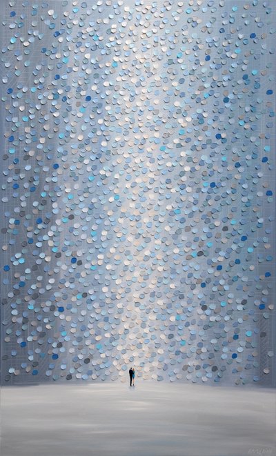 Blue Light Solitude by Ekaterina Ermilkina