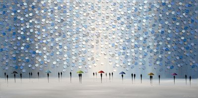 Rainy Day Umbrellas by Ekaterina Ermilkina