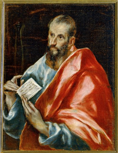 Saint Paul by El (1541-1614) Greco