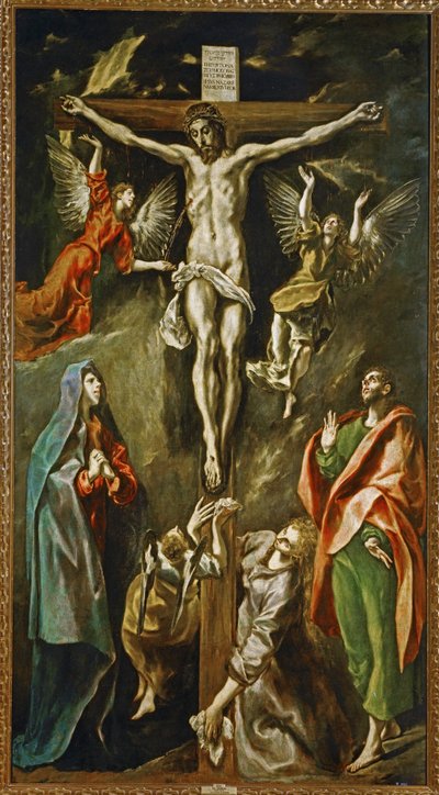 The Crucifixion by El (1541-1614) Greco