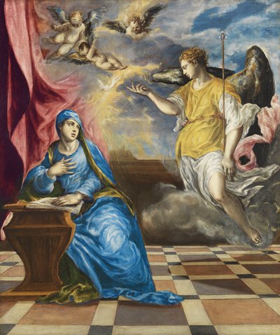 Annunciation by El Greco