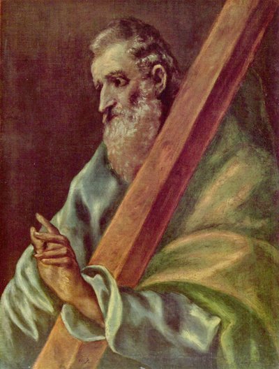 Apostle St Andrew by El Greco