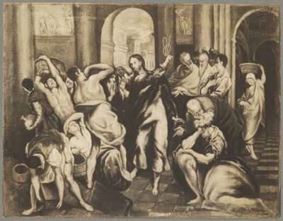 Christ Driving the Money Changers from the Temple by El Greco