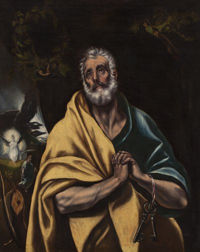 The Tears of Saint Peter by El Greco