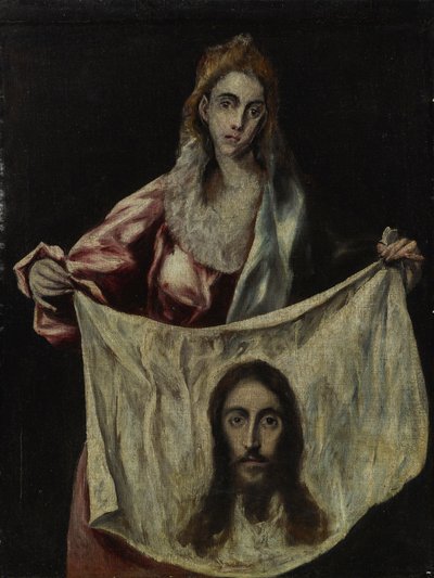 St Veronica Holding the Veil by El Greco