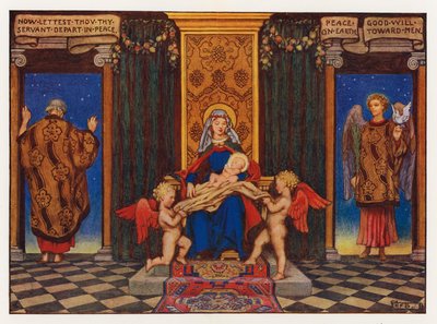Carols: Peace on Earth by Eleanor Fortescue Brickdale