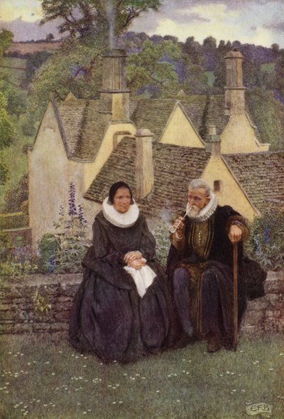 So, calm are we when passions are no more! by Eleanor Fortescue Brickdale