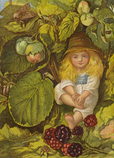The nut bush bower by Eleanor Fortescue Brickdale
