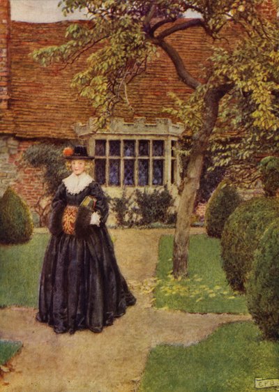Whenas in silks my Julia goes by Eleanor Fortescue Brickdale