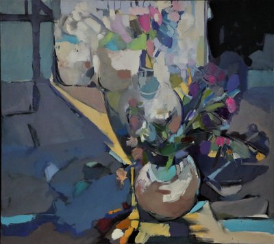 Vibrant Floral Still Life by Elena Shraibman