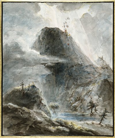 Mountain Landscape by Elias Martin