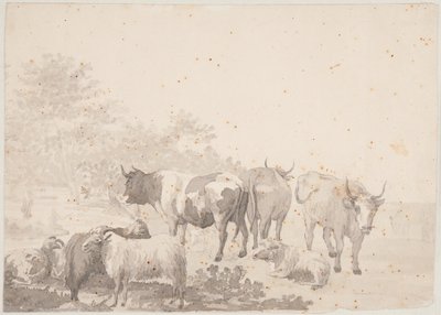 Herd of Cattle by Elias Martin