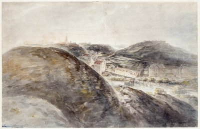 View over Södermalm by Elias Martin