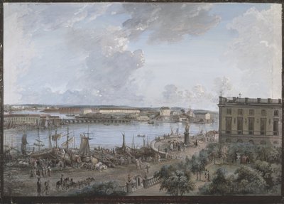 View of Stockholm by Elias Martin