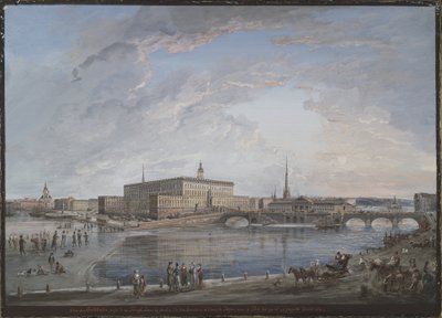 View of Stockholm by Elias Martin