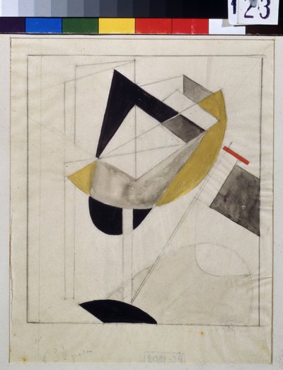 Proun 19 by Eliezer Markowich Lissitzky