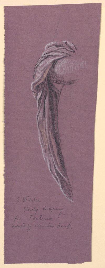 Study for "Fortune" by Elihu Vedder