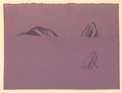Study for "Fortune" by Elihu Vedder