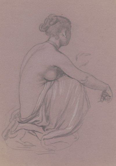 Study for Greek Girls Bathing by Elihu Vedder