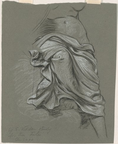 Study for "The Fates Gathering in the Stars" by Elihu Vedder